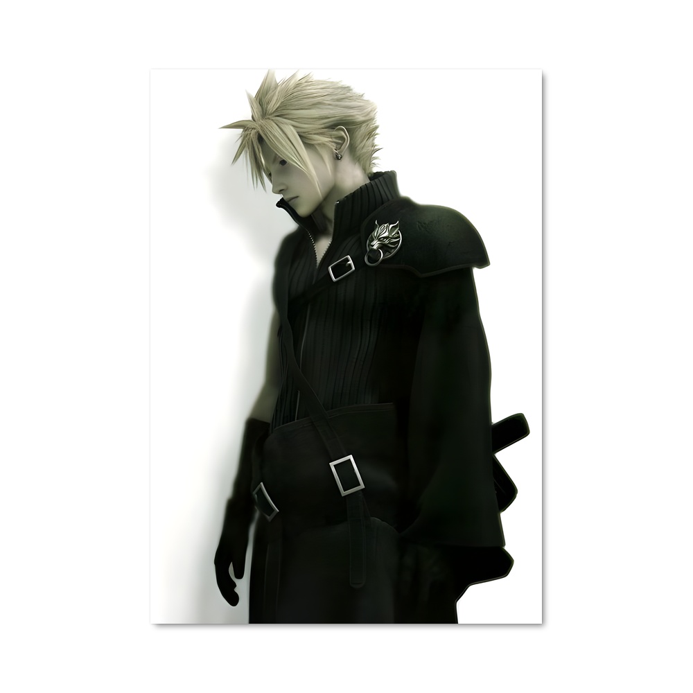 Poster L'Ombre de Cloud – affiche Final Fantasy